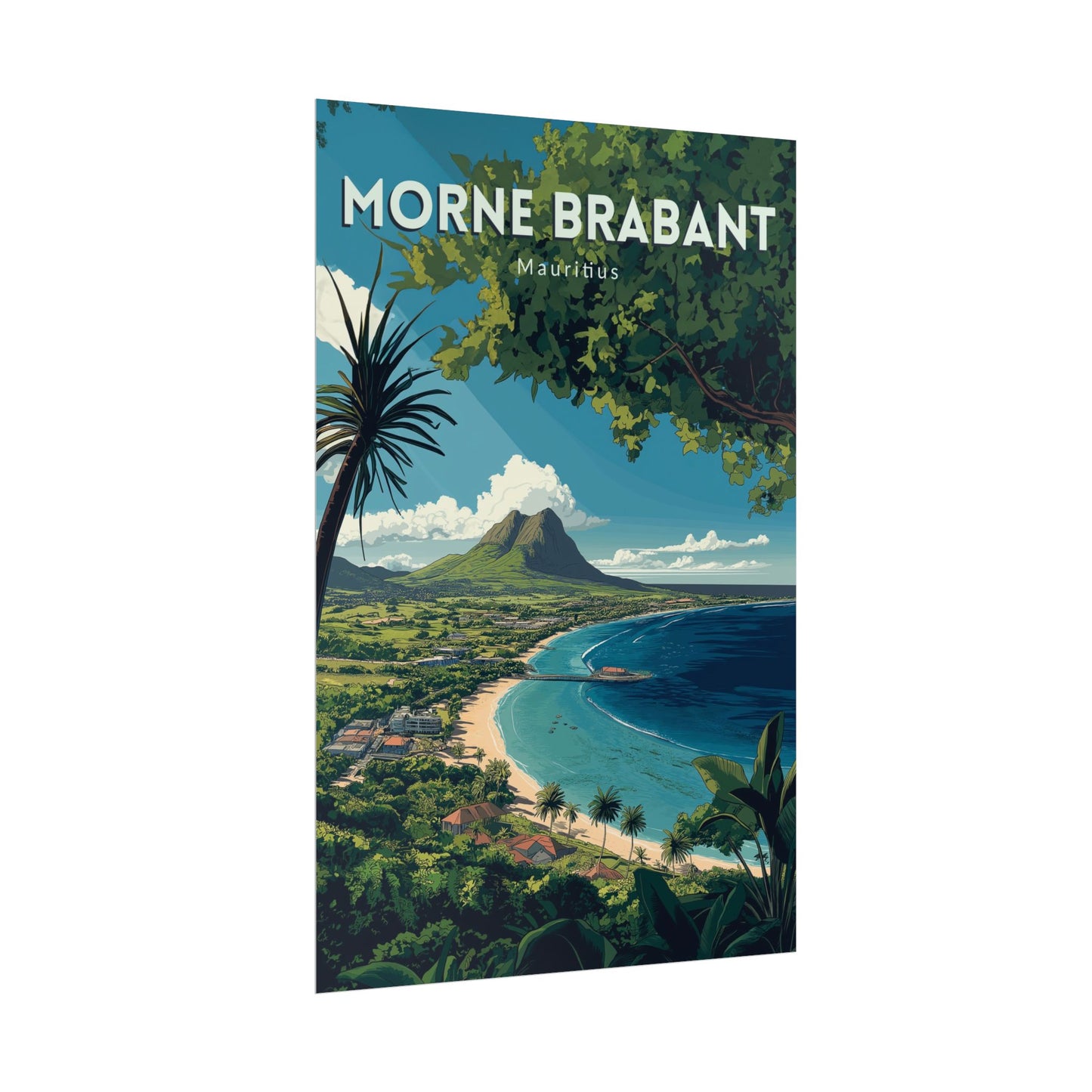 π²πΊ Morne Brabant - Mauritius ο½ Poster