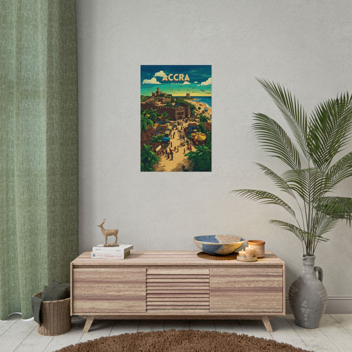 🇬🇠Accra - Ghana | Poster