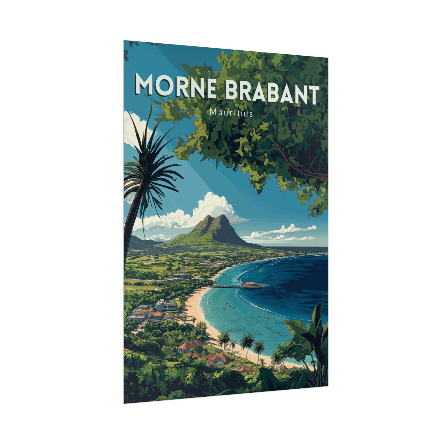 π²πΊ Morne Brabant - Mauritius ο½ Poster