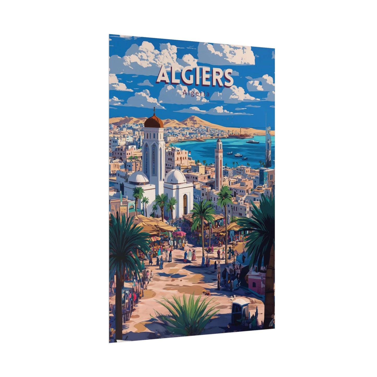 🇩🇿 Algiers - Algeria | Poster