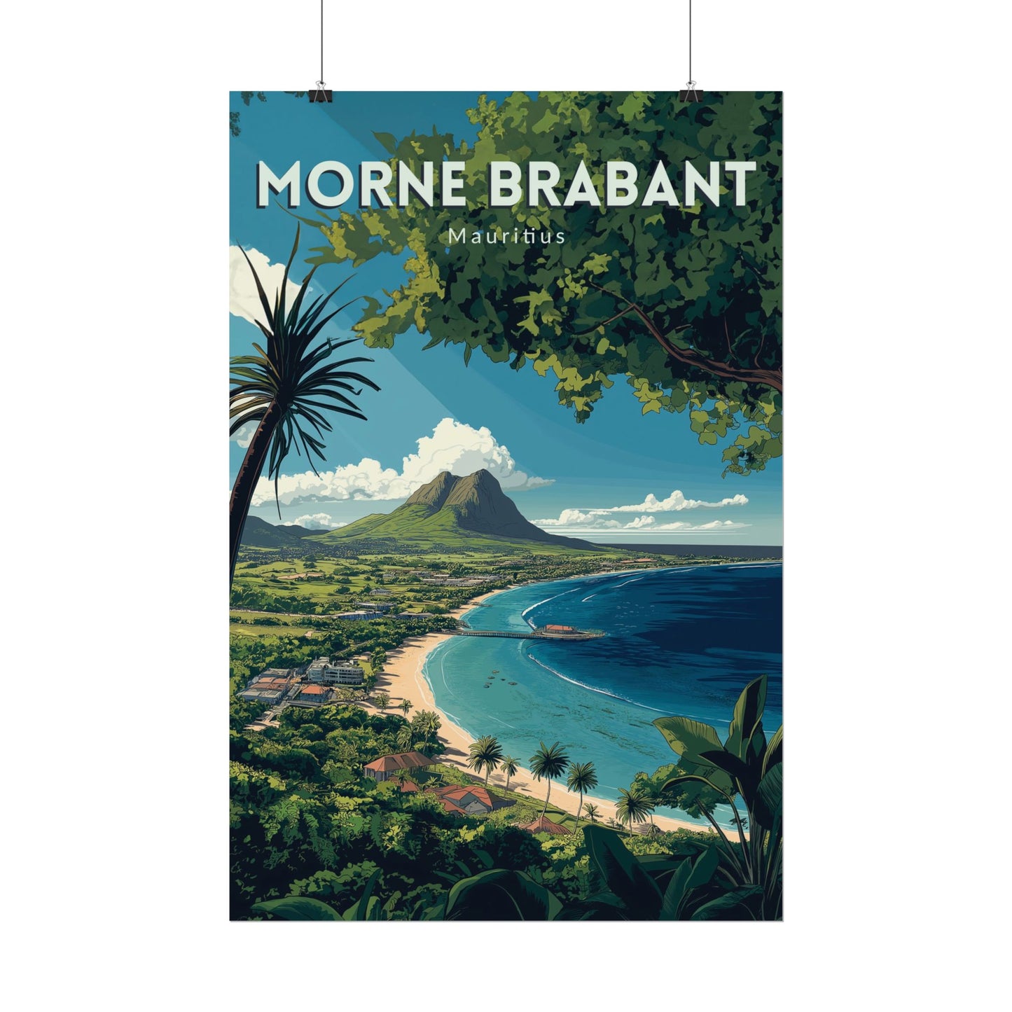 π²πΊ Morne Brabant - Mauritius ο½ Poster
