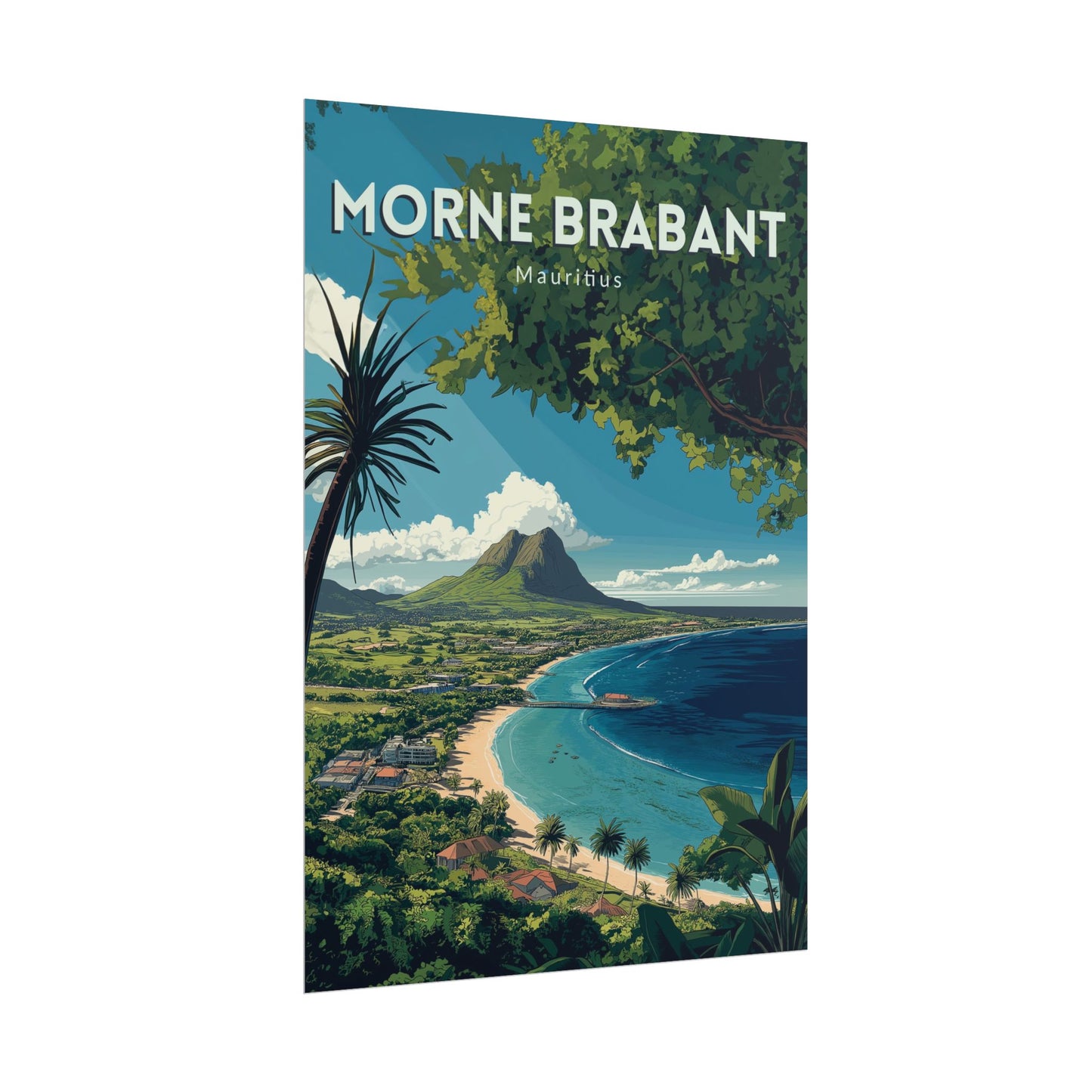 π²πΊ Morne Brabant - Mauritius ο½ Poster
