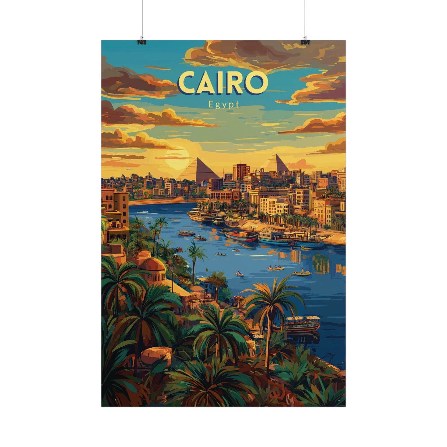 🇪🇬 Cairo - Egypt | Poster