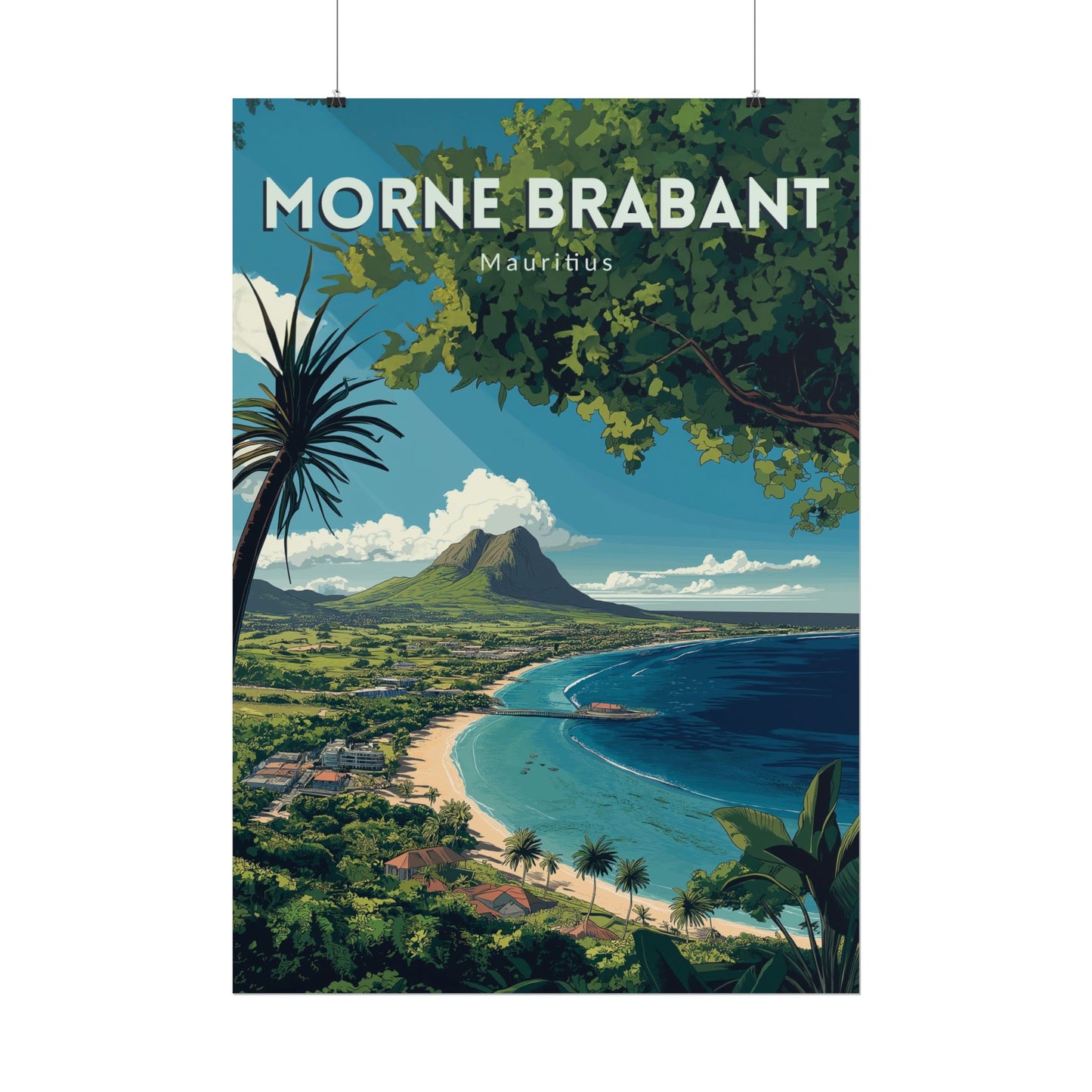 π²πΊ Morne Brabant - Mauritius ο½ Poster