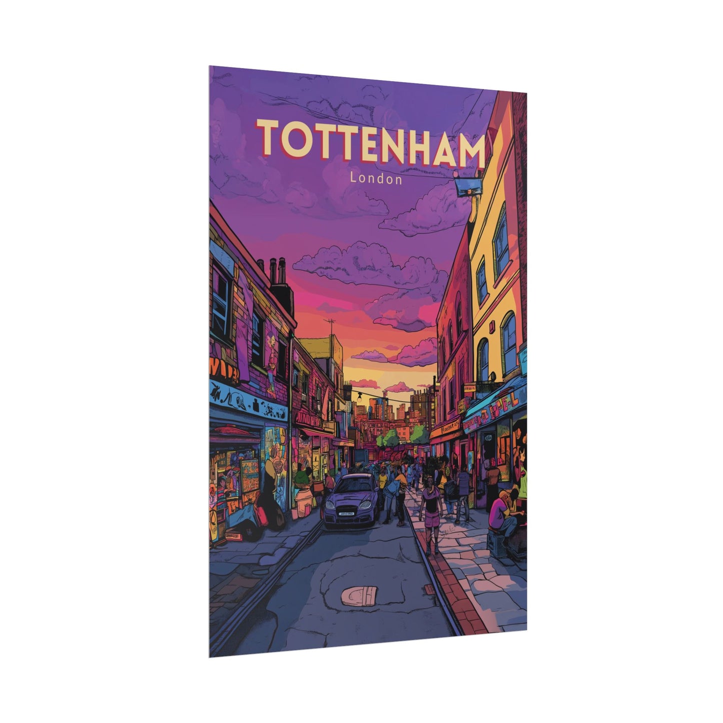🇬🇧 Tottenham - United Kingdom ｜ Poster
