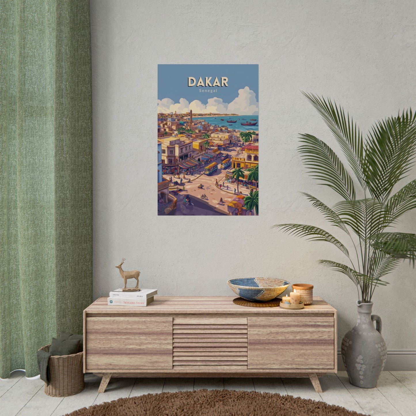 🇸🇳 Dakar - Senegal ｜ Poster