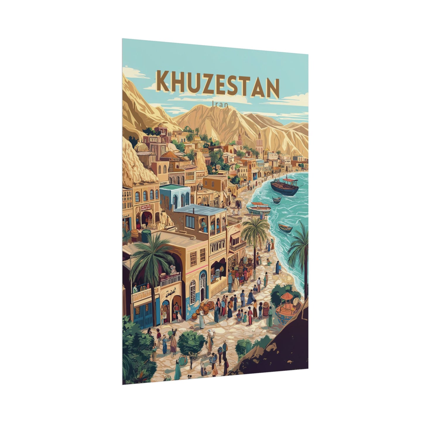 🇮🇷 Khuzestan - Iran ｜ Poster