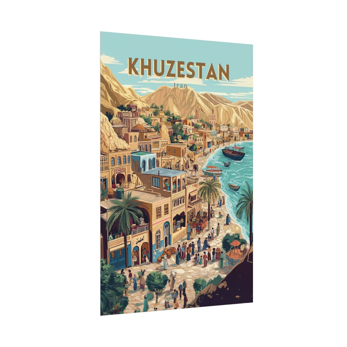 🇮🇷 Khuzestan - Iran ｜ Poster