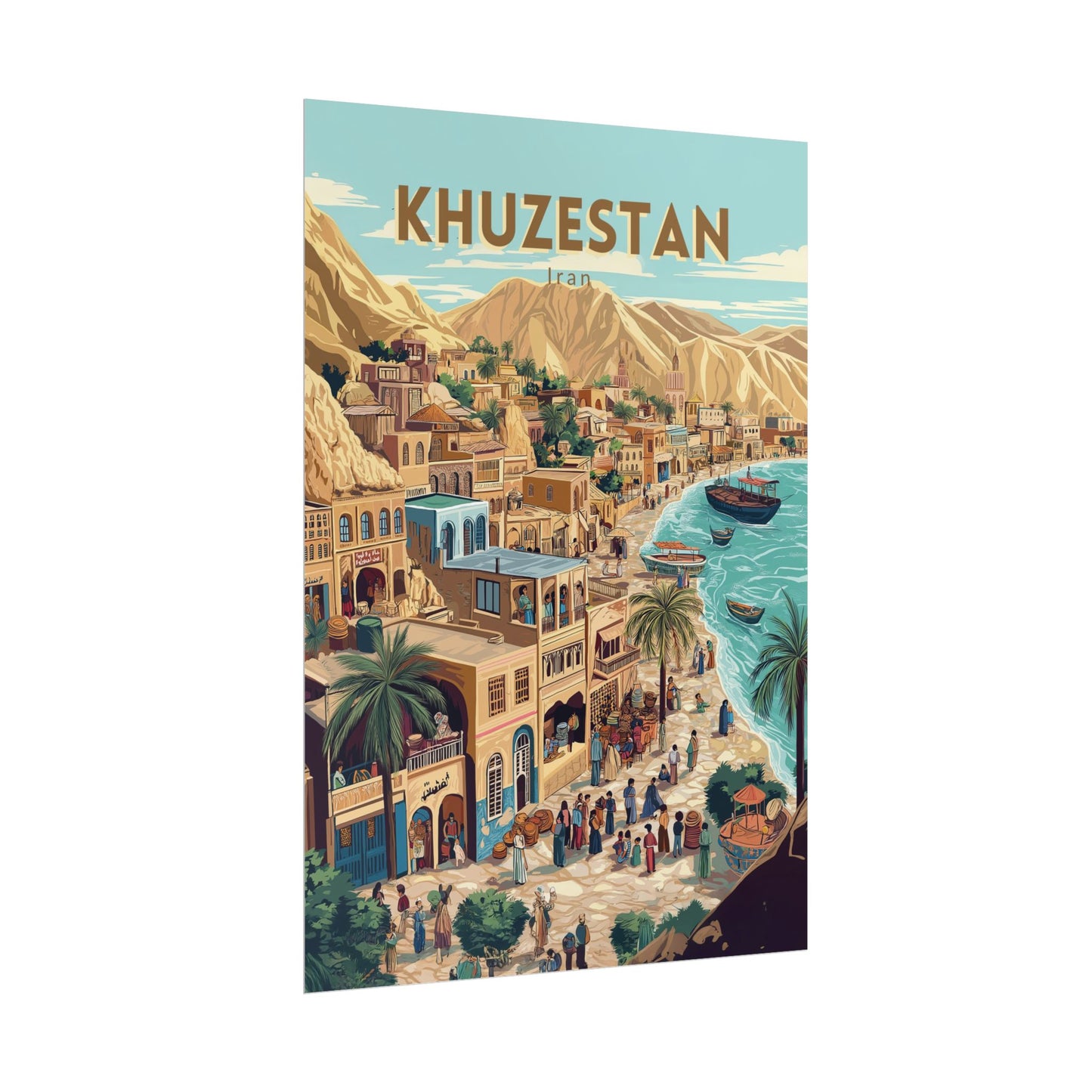 🇮🇷 Khuzestan - Iran ｜ Poster