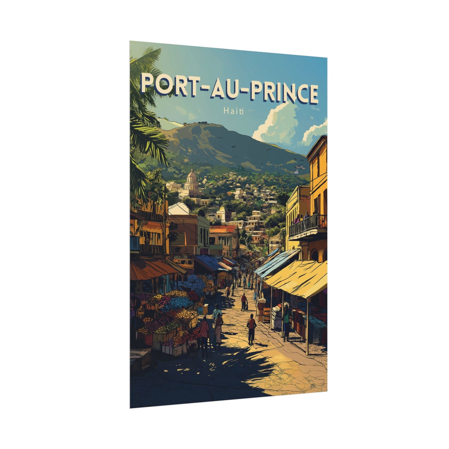 🇭🇹 Port-au-Prince - Haiti ｜ Poster