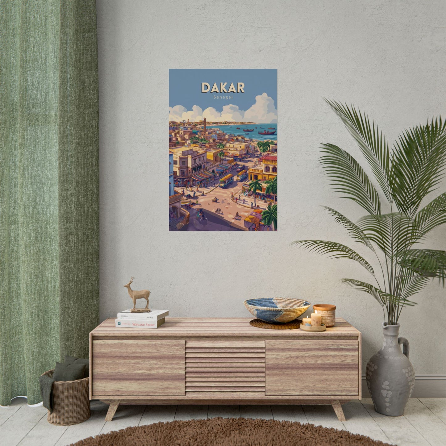 🇸🇳 Dakar - Senegal ｜ Poster