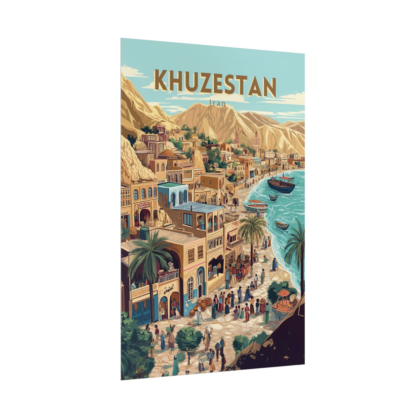 🇮🇷 Khuzestan - Iran ｜ Poster