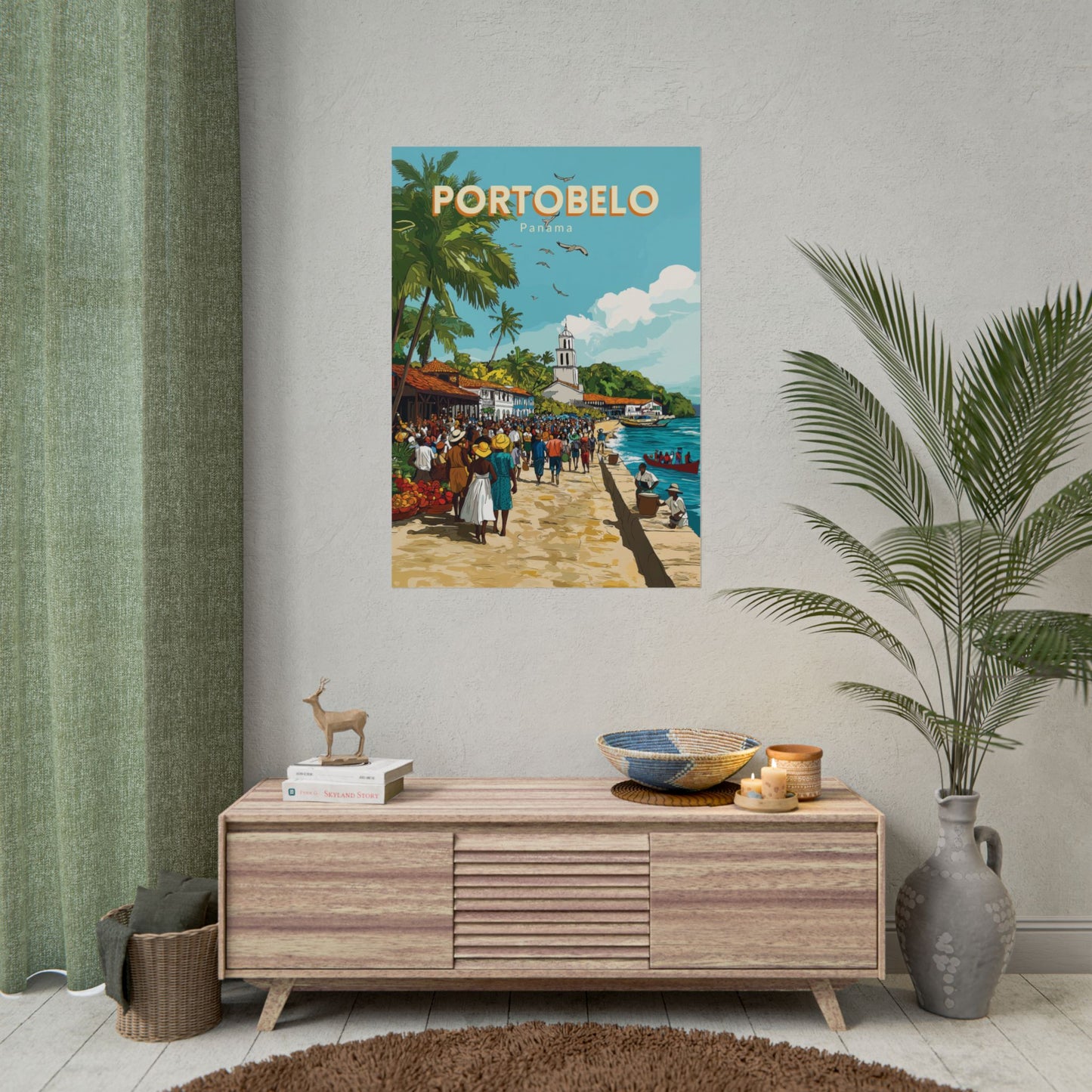 🇵🇦 Portobelo - Panama ｜ Poster