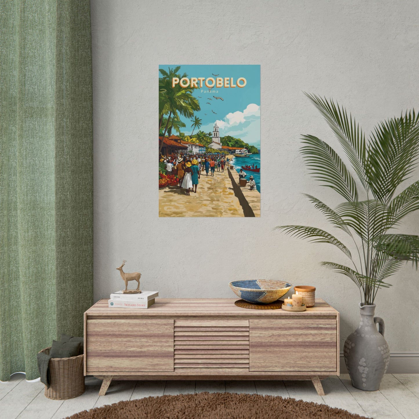 🇵🇦 Portobelo - Panama ｜ Poster