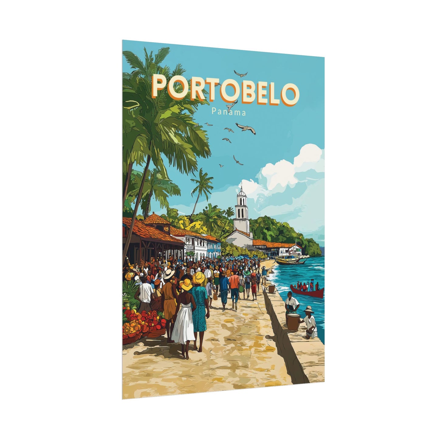 🇵🇦 Portobelo - Panama ｜ Poster