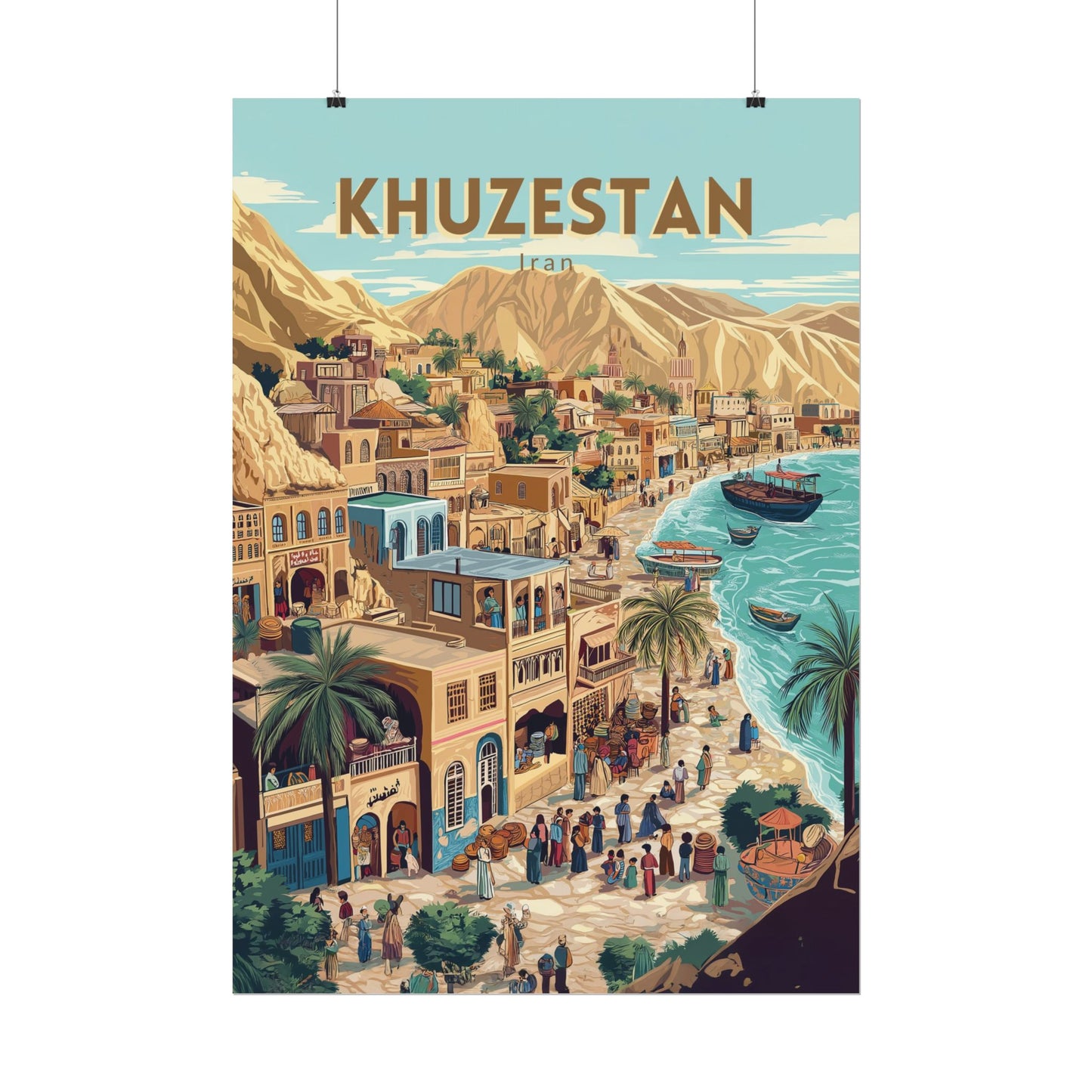 🇮🇷 Khuzestan - Iran ｜ Poster