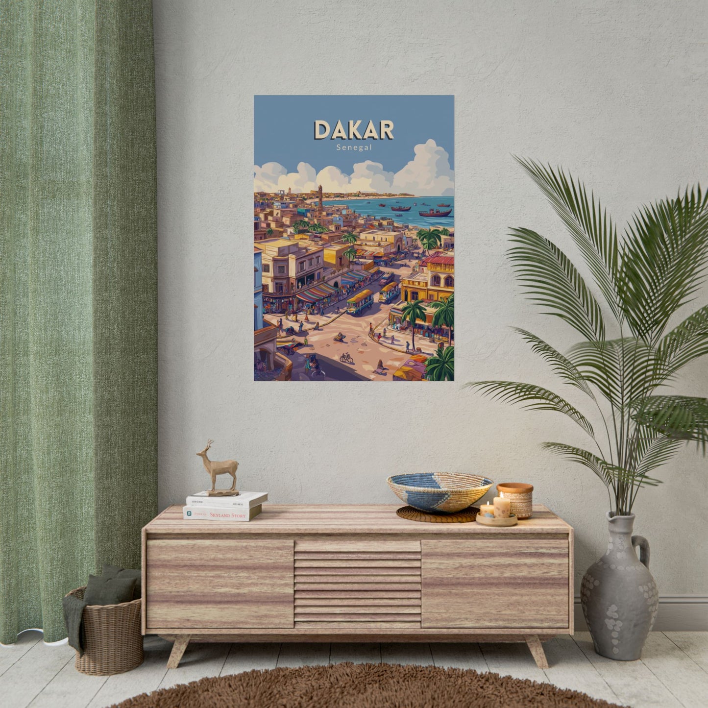 🇸🇳 Dakar - Senegal ｜ Poster