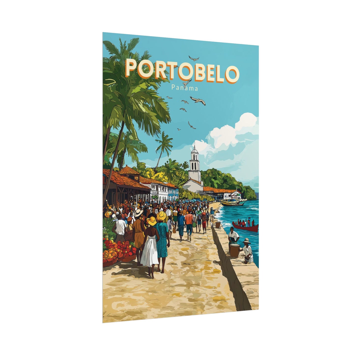 🇵🇦 Portobelo - Panama ｜ Poster