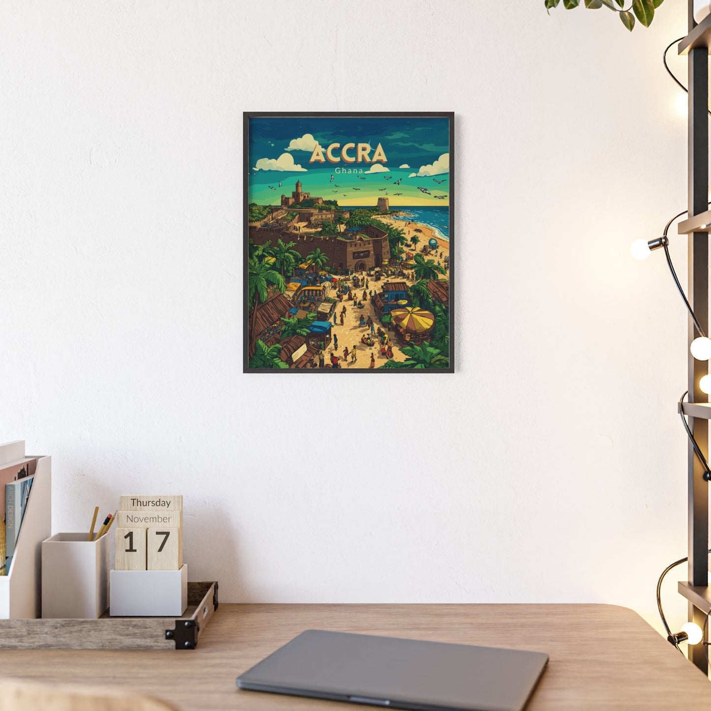 🇬🇭 Accra - Ghana ｜ Poster [FRAMED]