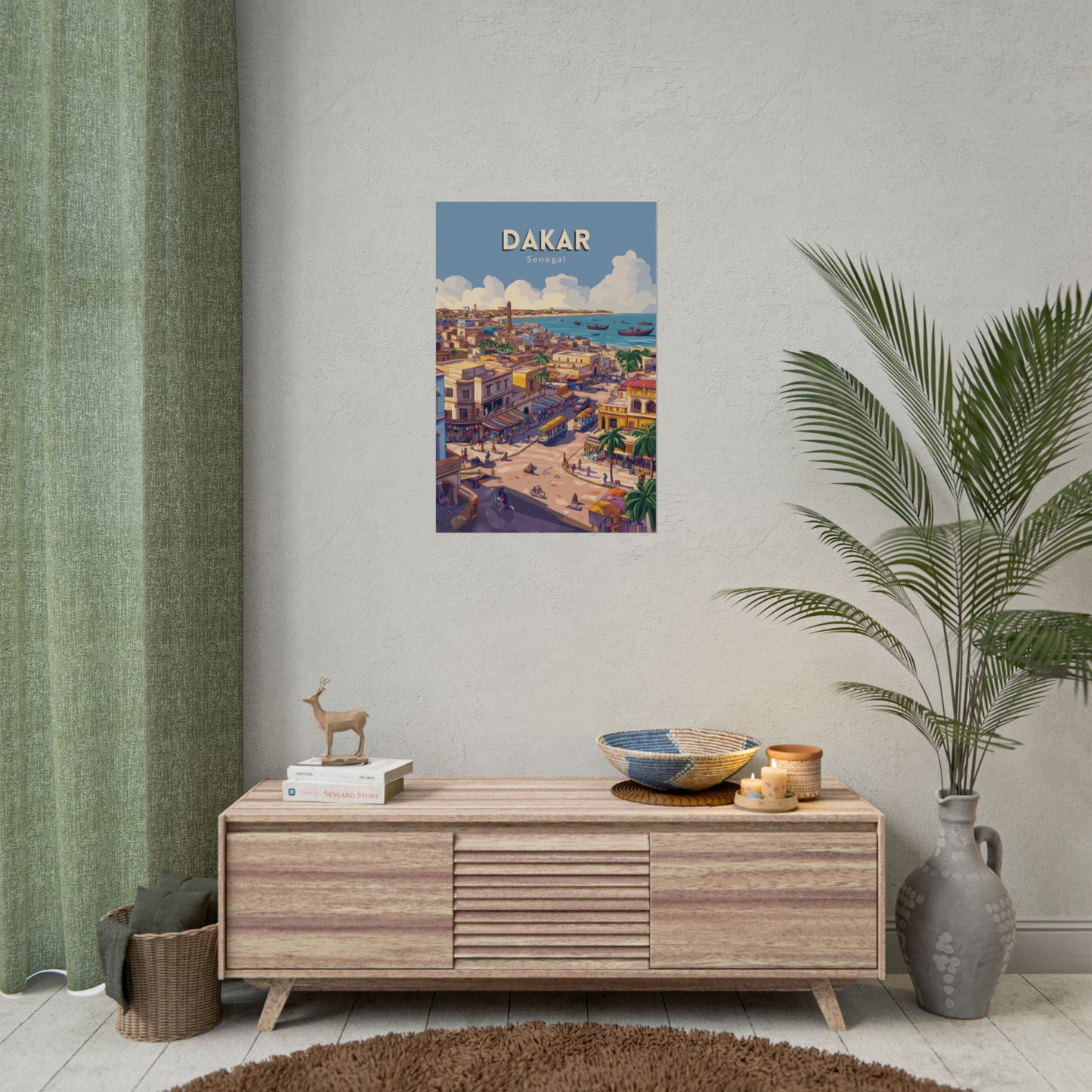🇸🇳 Dakar - Senegal ｜ Poster