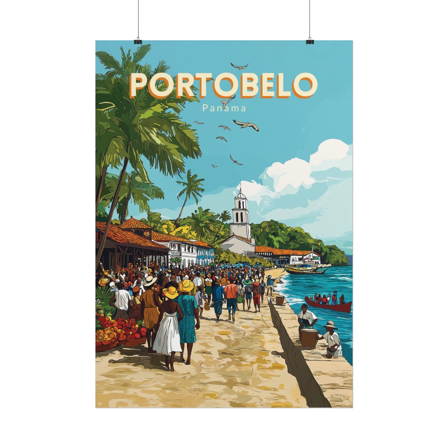 🇵🇦 Portobelo - Panama ｜ Poster