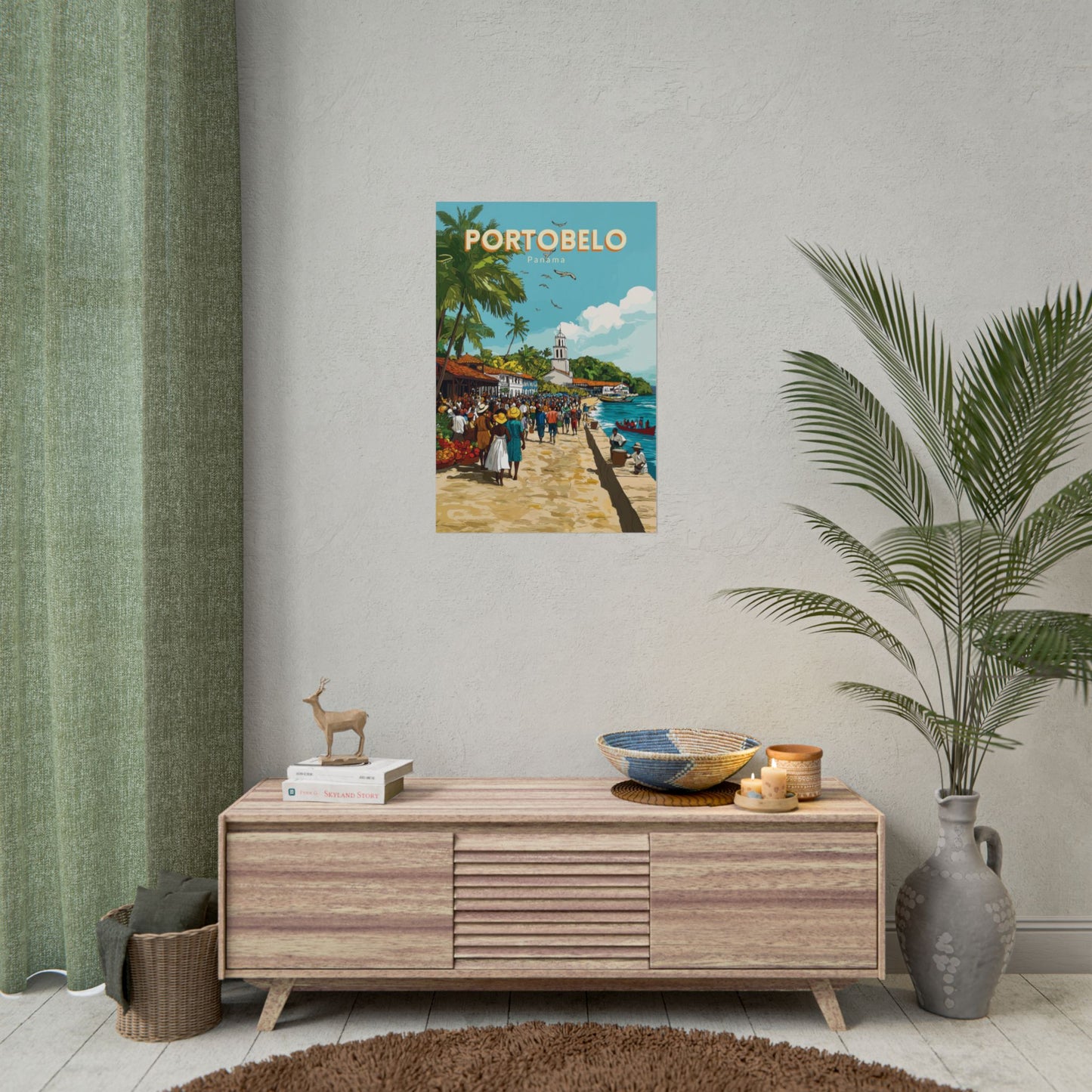 🇵🇦 Portobelo - Panama ｜ Poster